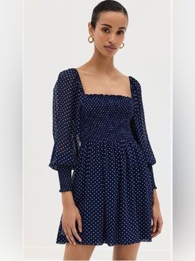 HILL HOUSE HOME “The Grace Mini Nap Dress”, women’s size S